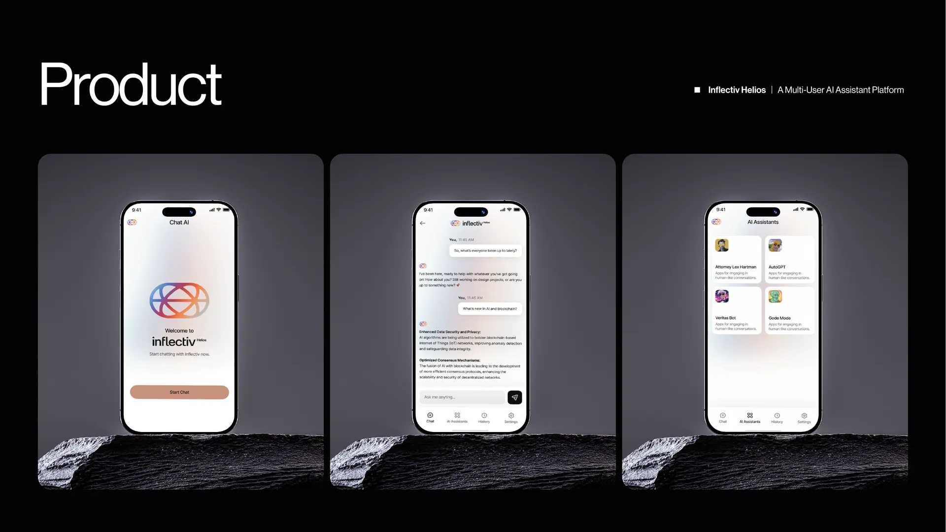 Inflectiv Helios — Multi-Assistant AI Platform