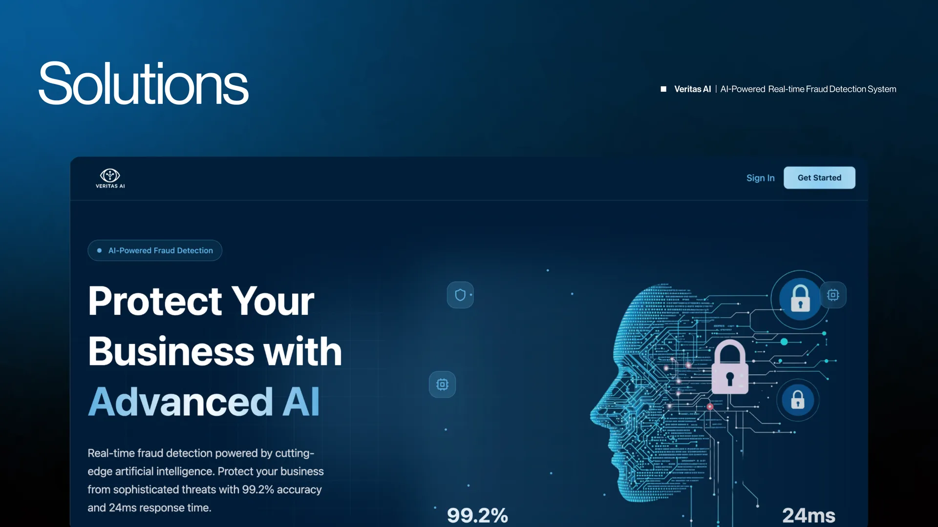 Veritas AI — Real-Time Fraud Detection SaaS